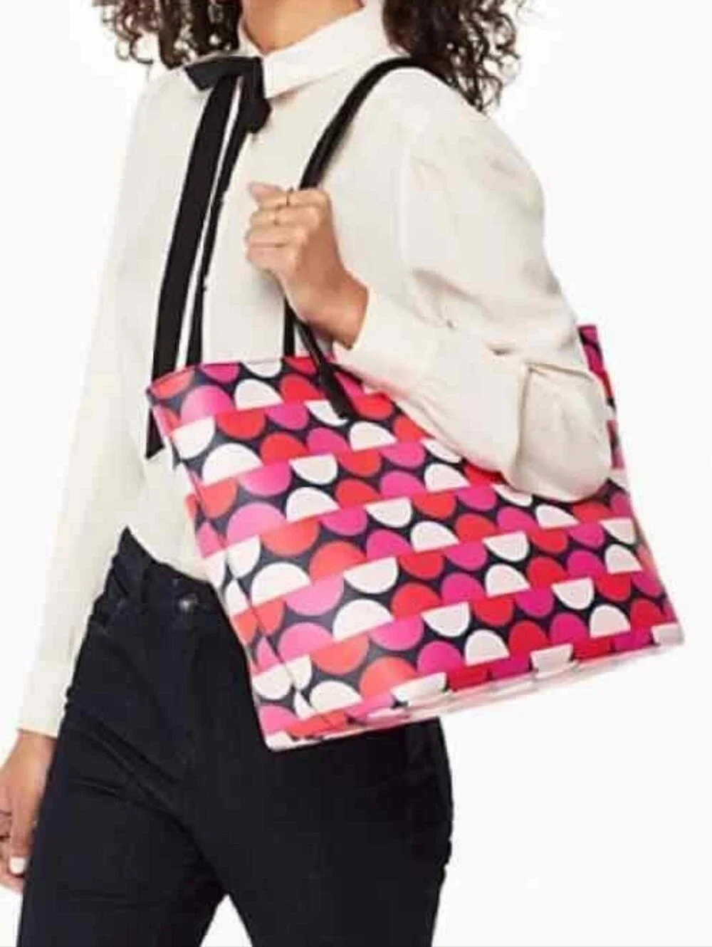 KATE SPADE Shore Street Margareta Pink Vivid Snapdragon Bag Weekender Tote